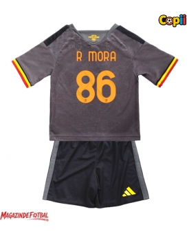 AS Roma Rodrigo Mora #86 Echipament de Fotbal Replică 2026-27 Copii Treilea (+ Șorturi)
